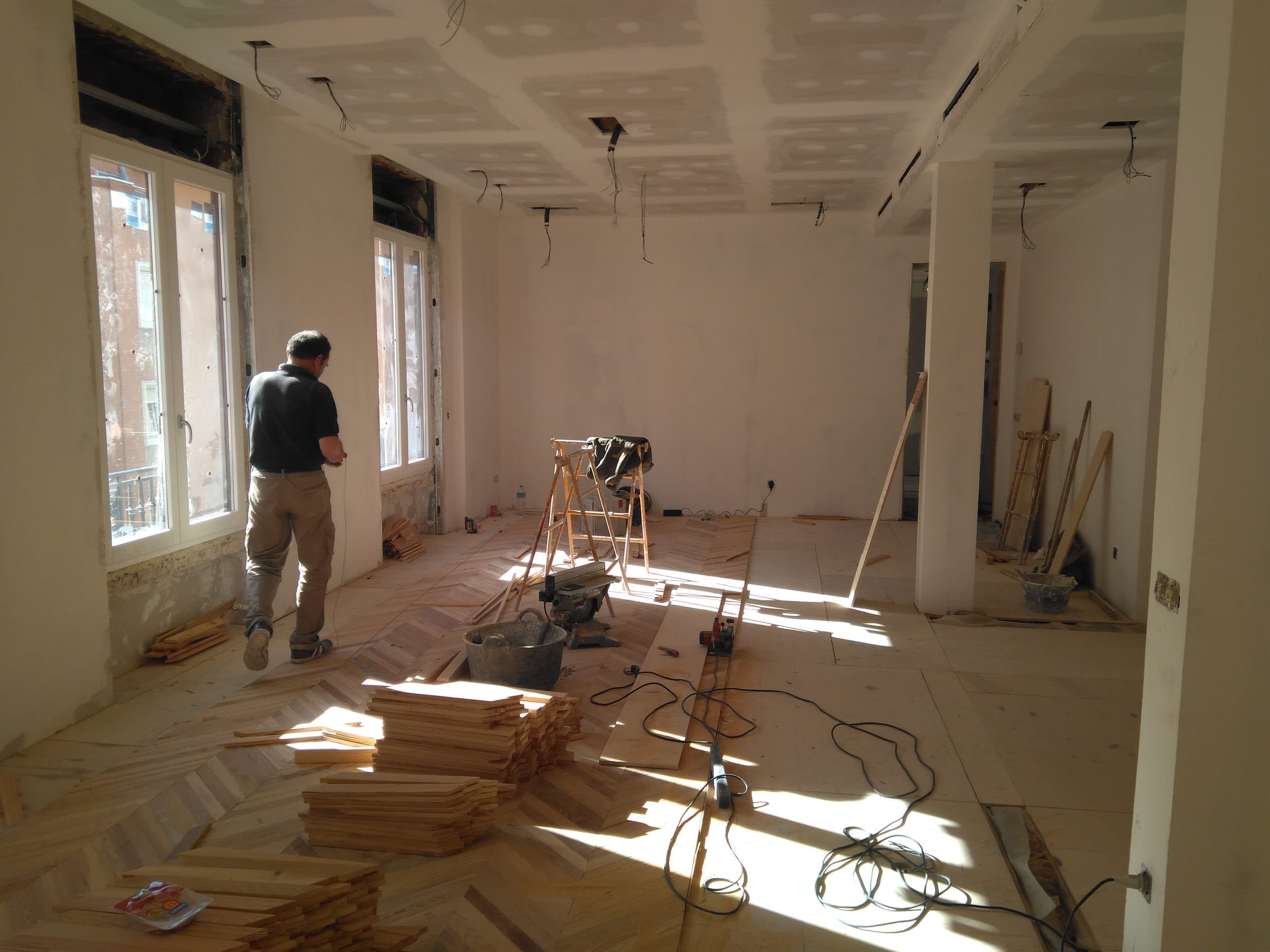 Vivienda en proceso de reforma
