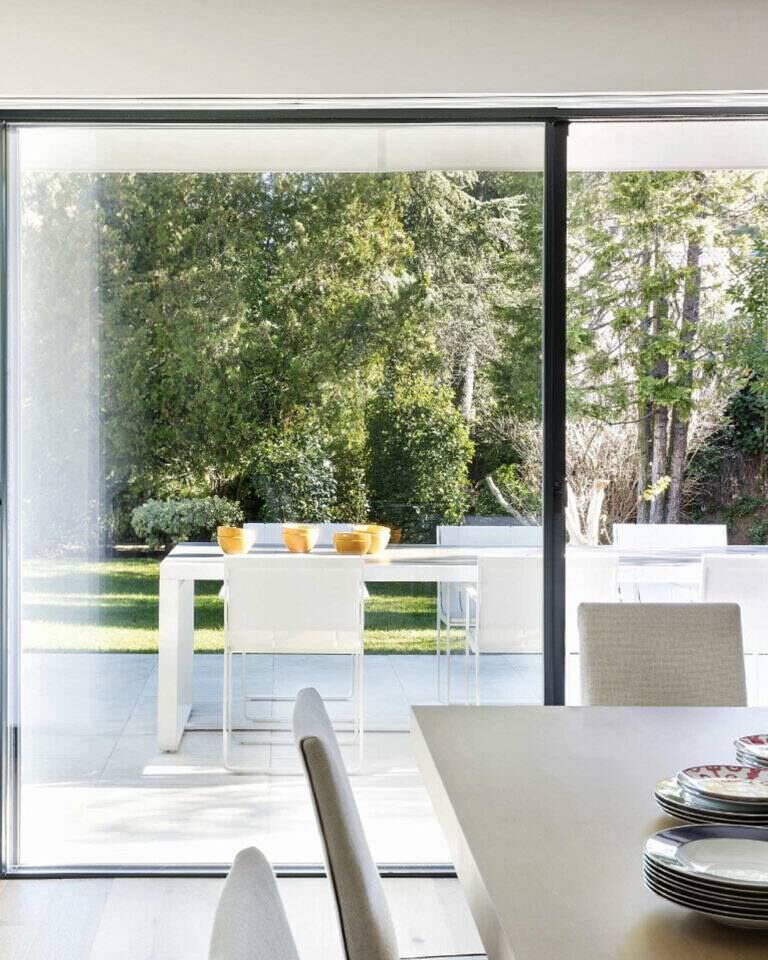 Puerta acristalada vivienda