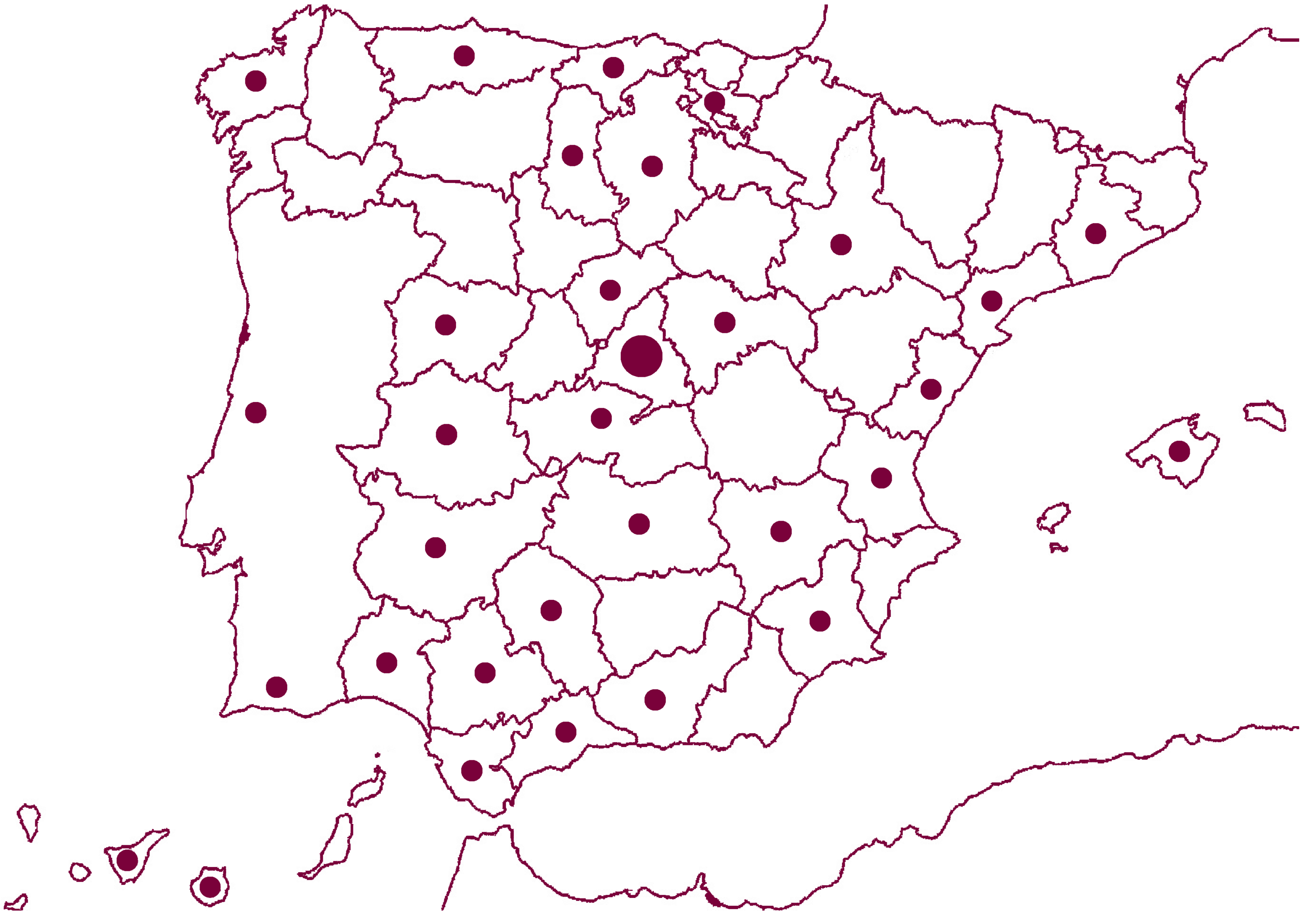 Mapa de disponibilidad geográfica de Intervallum
